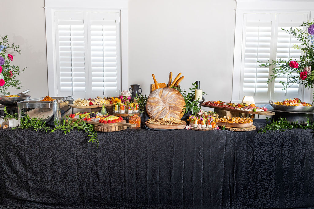 Creative Wedding Food Stations with Willow & Sage Catering; South New Jersey and New York City Wedding and Event Catering