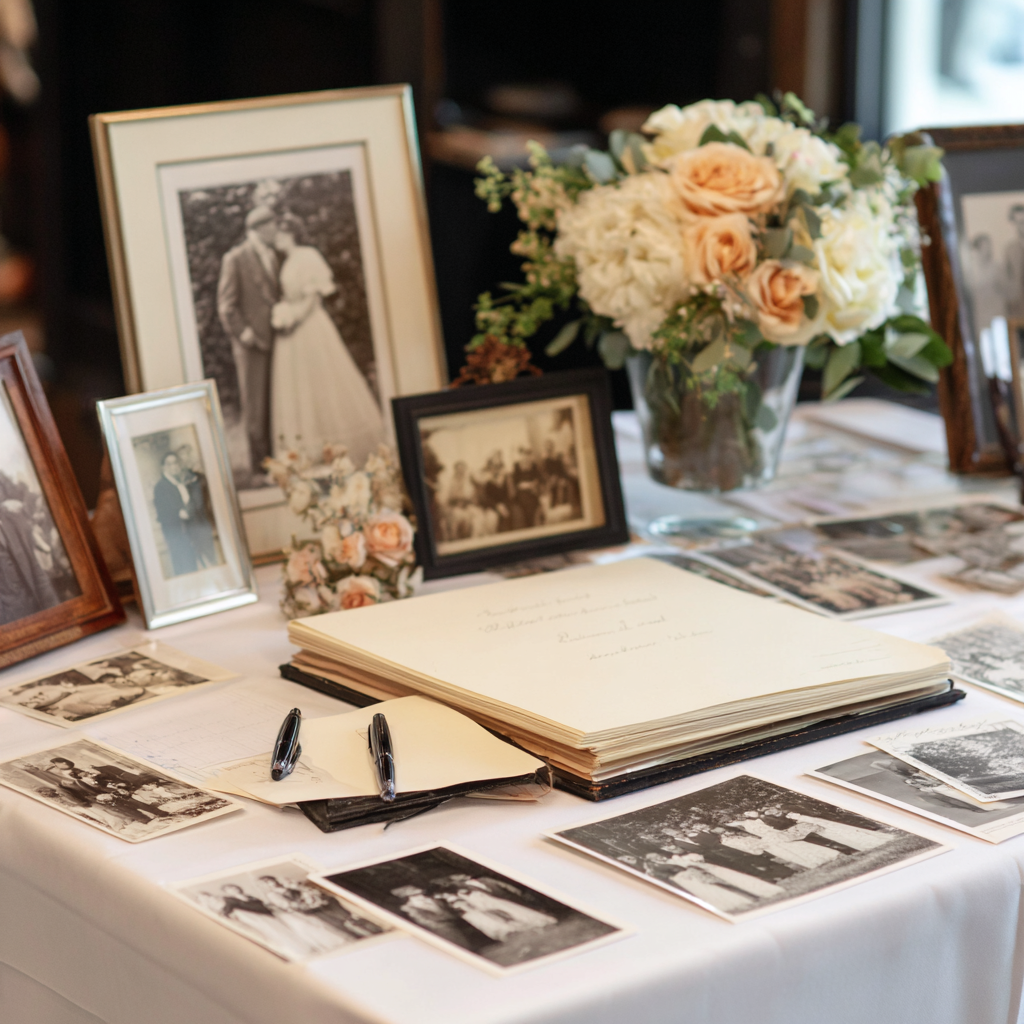 wedding guest book alternatives; South New Jersey and New York City Wedding and Event Catering; Willow and Sage Catering
